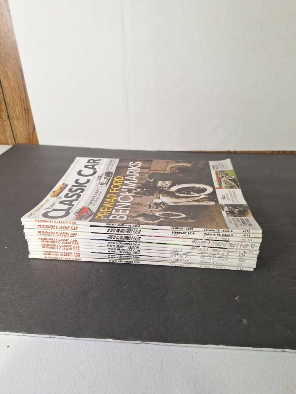 HEMMINGS CLASSIC CAR MAGAZINES - ALL TWELVE 2019 ISSUES - ALL IN GOOD SHAPE - Picture 12 of 14